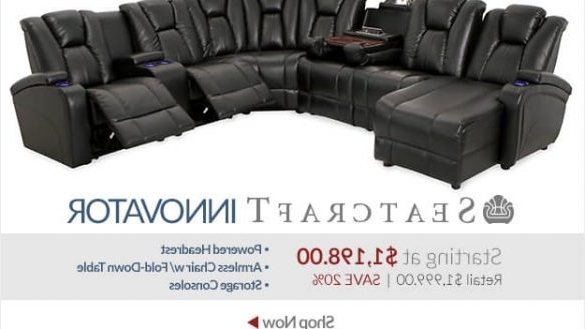 Recent Theatre Sectional Sofas Intended For Cool Home Theater Sectional Sofa Best Design 2018 2019 Sofamoe (View 4 of 10)