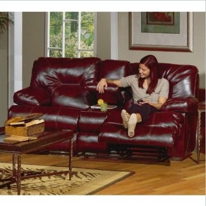 Red Leather Reclining Sofas And Loveseats With Trendy The Best Reclining Sofa Reviews: Red Leather Reclining Sofa And (Photo 10 of 10)