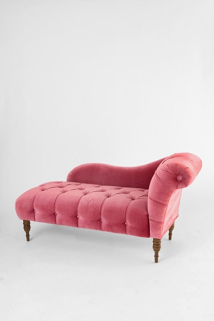 Remarkable Daybed Bench Chaise Pictures Design Ideas – Surripui For Most Recent Pink Chaises (Photo 9 of 15)