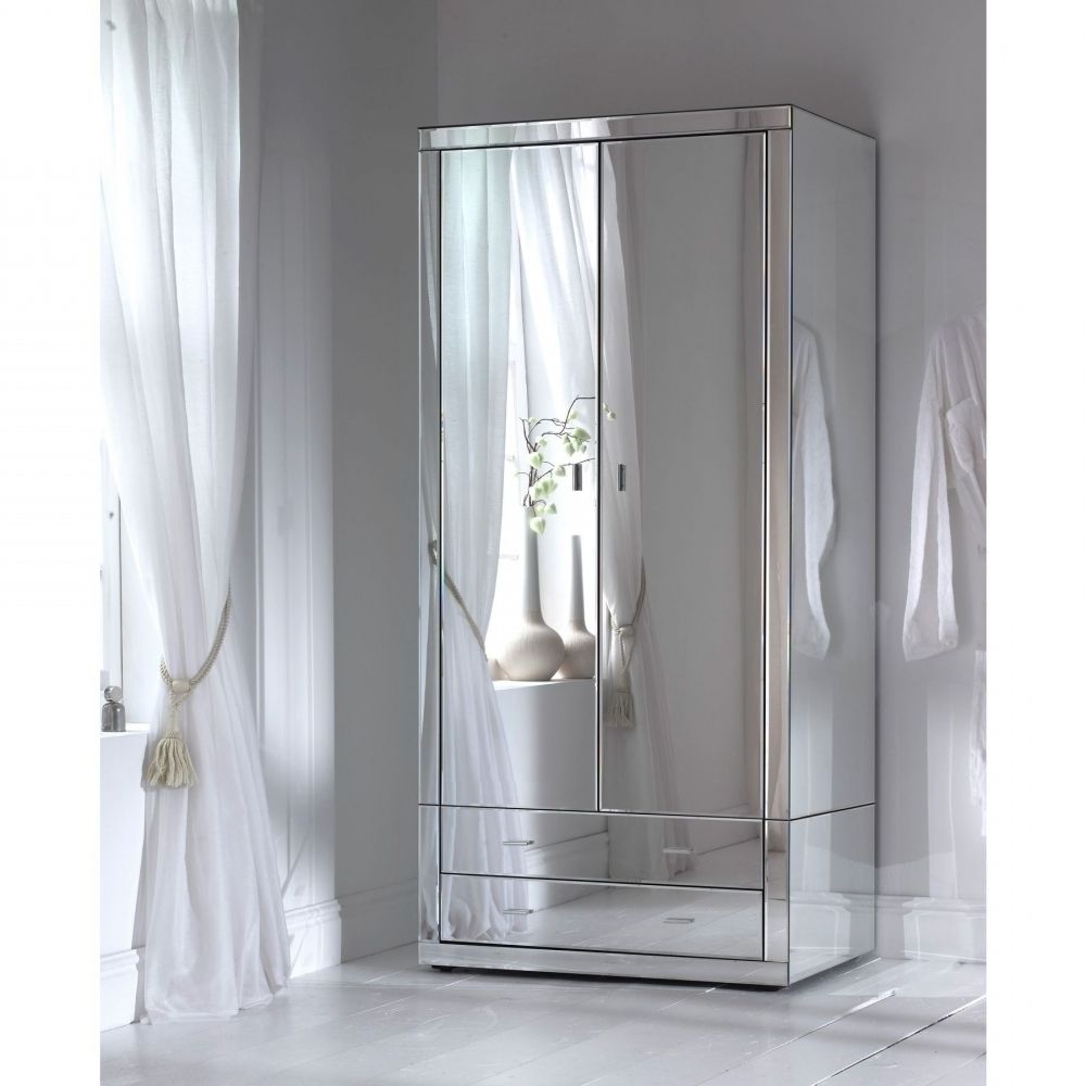 Romano Mirrored Wardrobe – French Furniture From Homesdirect 365 Uk In Trendy Mirrored Wardrobes (View 3 of 15)