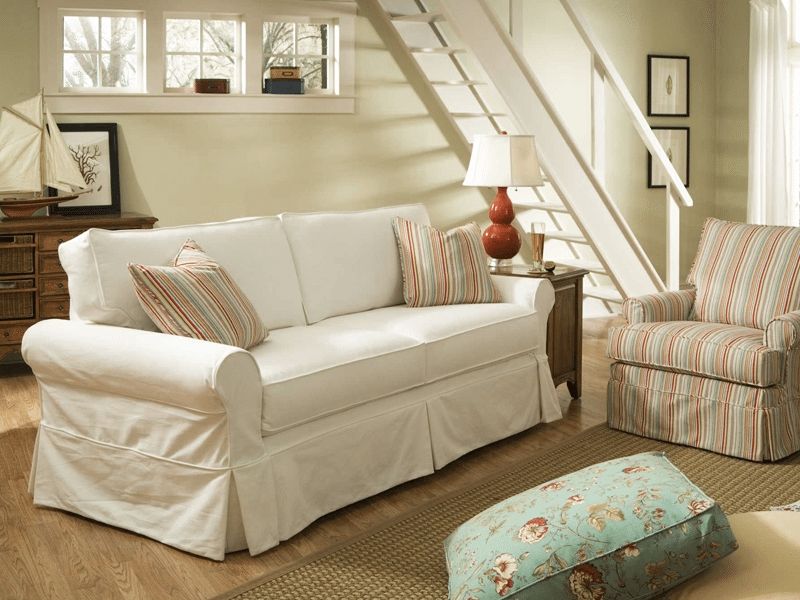Slipcovered Furniture – Washable Fabrics (View 7 of 10)