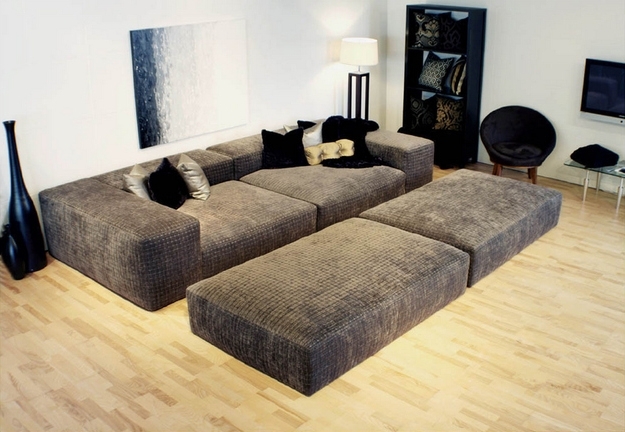 Sofa Beds Design: Attractive Ancient Wide Seat Sectional Sofas In Most Recent Wide Seat Sectional Sofas (Photo 6 of 10)