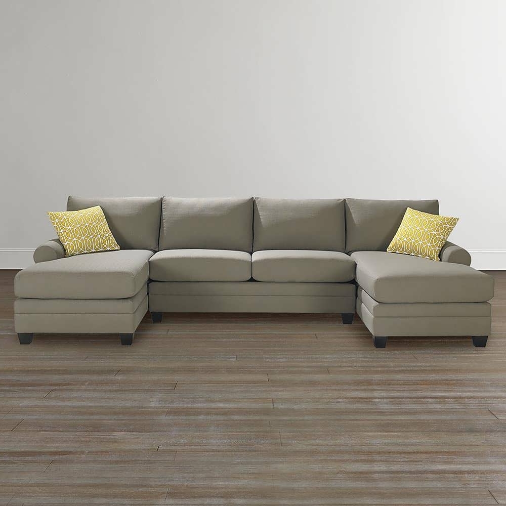 Sofa : Curved Sectional White Sectional Sofa Double Chaise With Regard To Preferred Double Chaises (Photo 3 of 15)