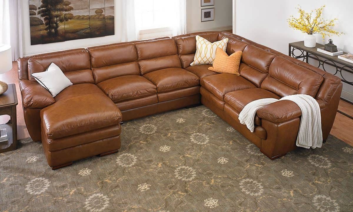 Sofa : Sectional Sleeper Sofa Small Sectional Sofa Cheap With Regard To Newest Tan Sectionals With Chaise (View 9 of 15)