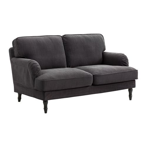 Stocksund Two Seat Sofa – Nolhaga Dark Grey, Black – Ikea Throughout Most Recently Released Ikea Two Seater Sofas (View 10 of 10)