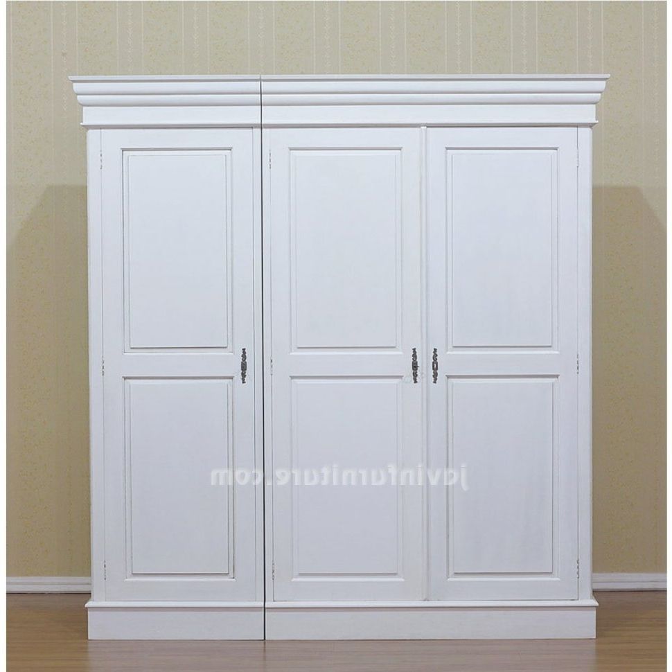 Tall White Wardrobes For Well Known Furniture : Tall Wardrobes Corner Armoire Armoire For Hanging (View 6 of 15)