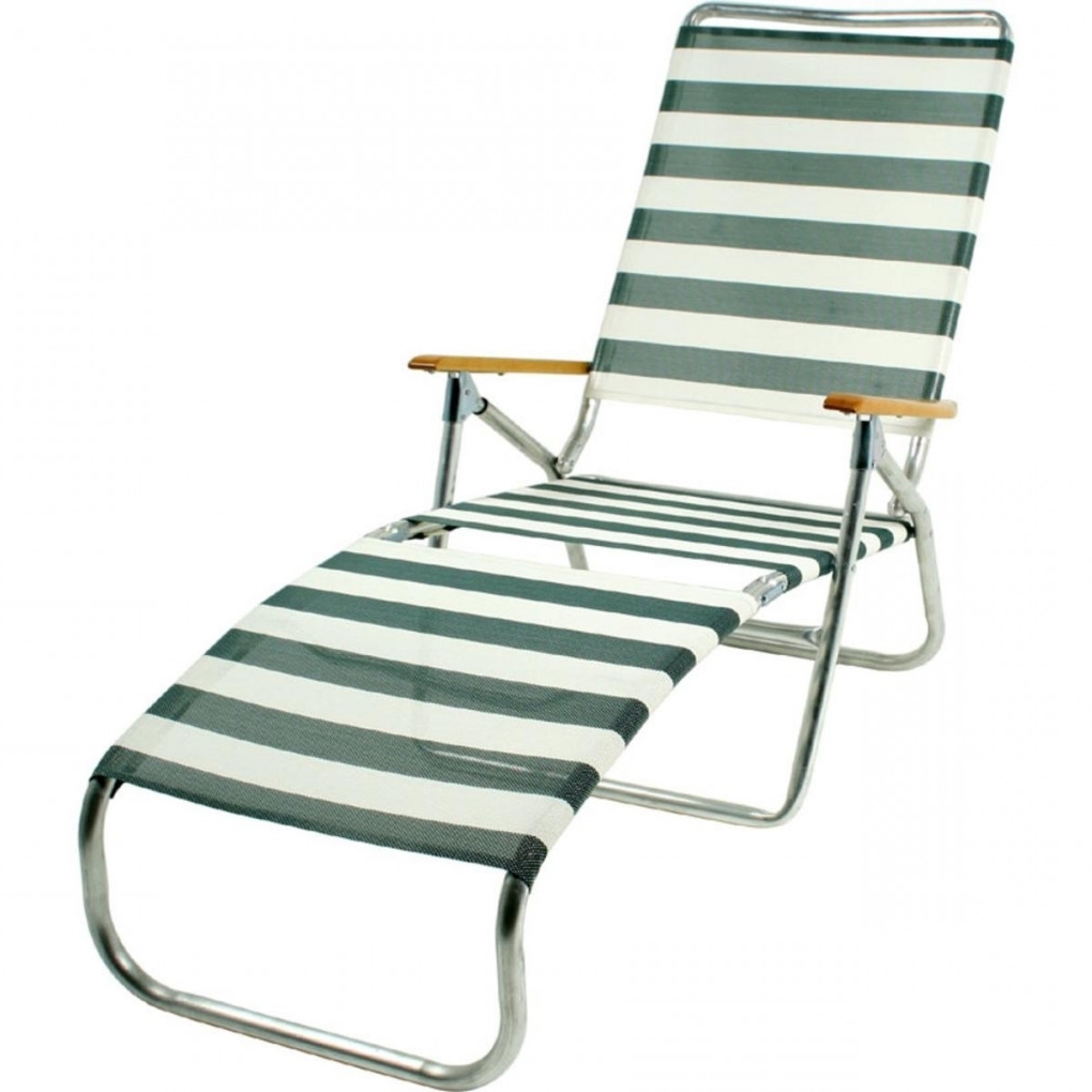 Telescope 821 Folding Chaise Lounge Beach Chair In Inspiration In Most Popular Chaise Lounge Folding Chairs (Photo 1 of 15)