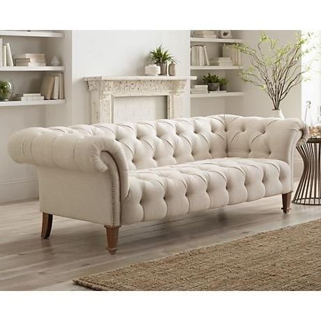 Tessa Tufted 90 3/4" Wide French Sofa (View 1 of 10)