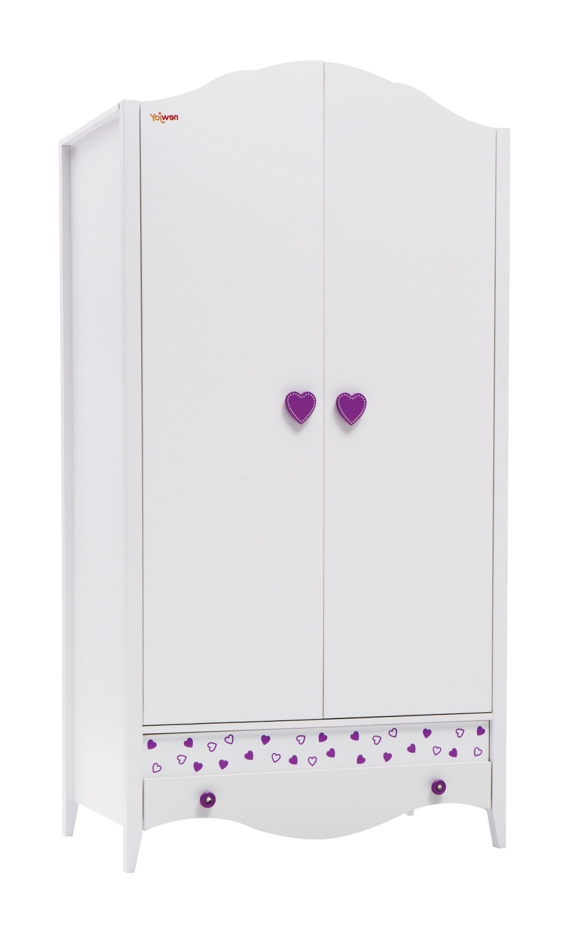 The Princess Wardrobes Throughout 2018 Newjoy Princess Children's 2 Door Wardrobe (Photo 1 of 11)