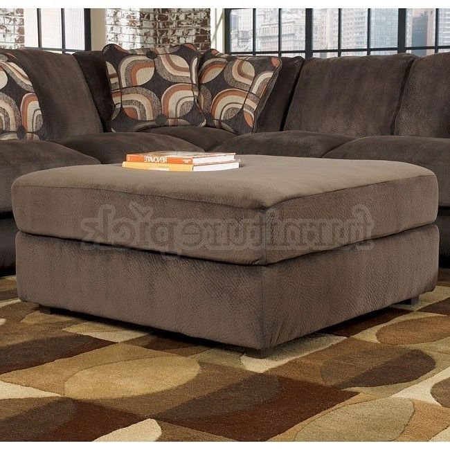Traditional Large Sectional Sofa With Ottoman Moss 2 Piece Blended In Newest Couches With Large Ottoman (View 4 of 10)