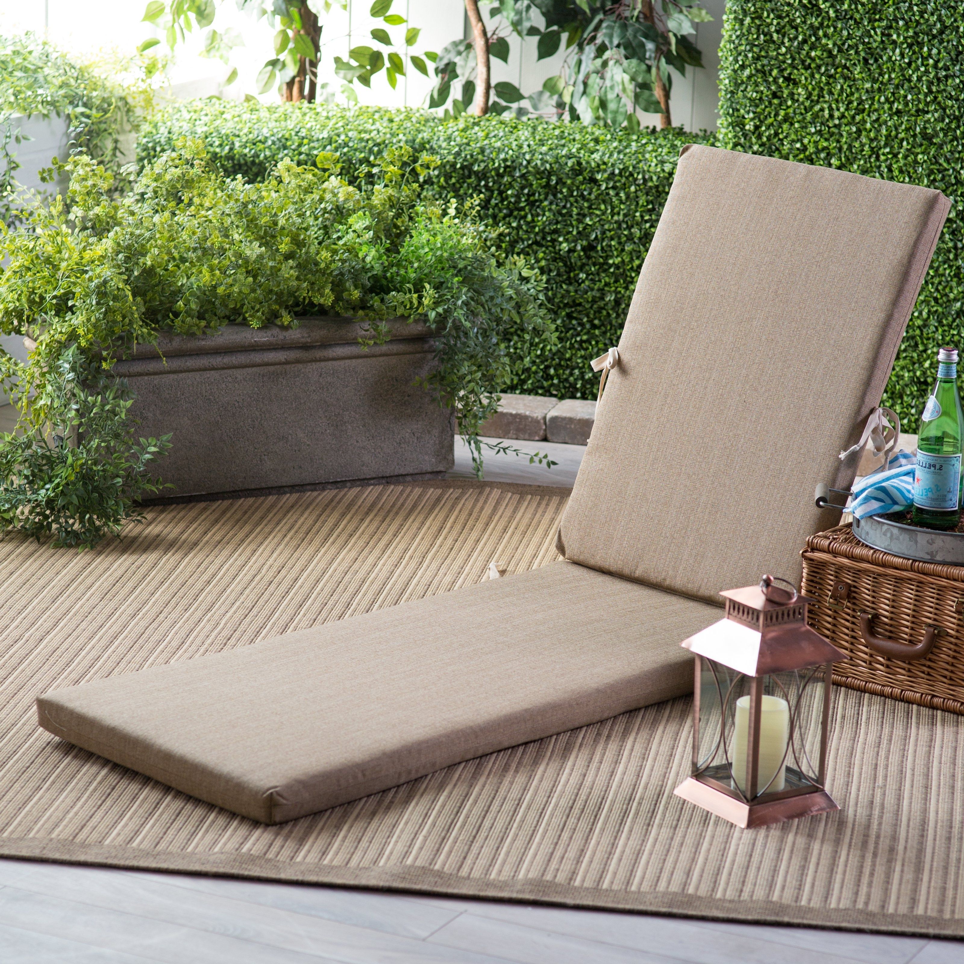 Trendy Chaise Cushions With Polywood® Sunbrella 78 X 20.5 In (View 7 of 15)