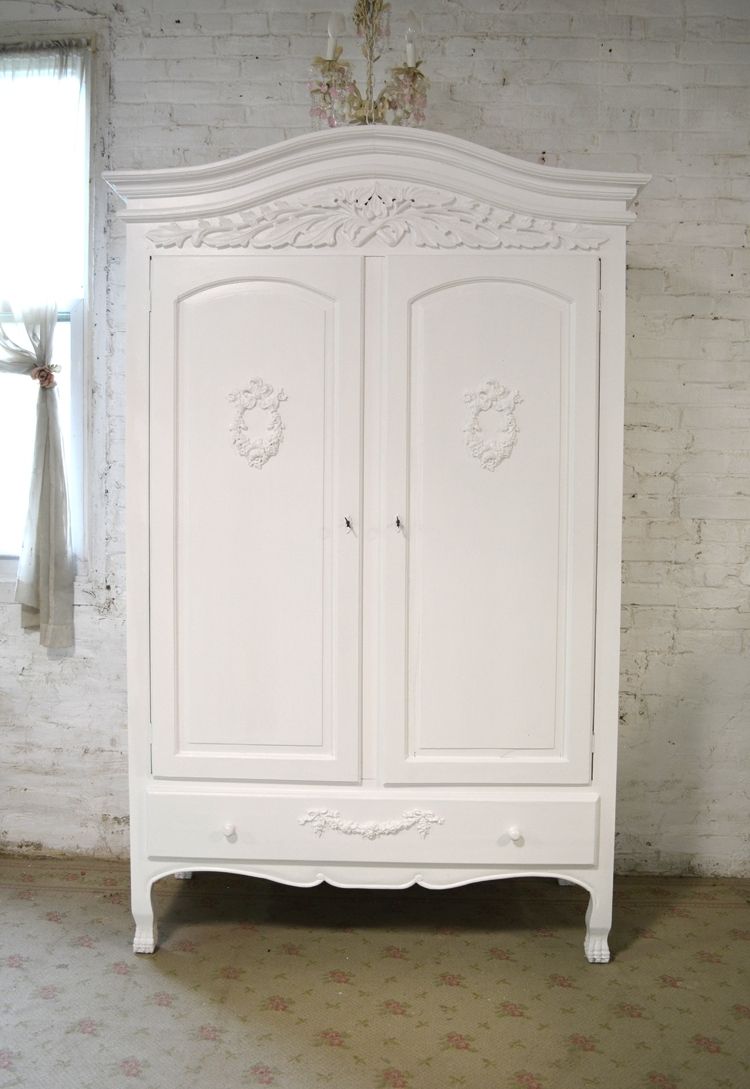 Trendy Chic Armoires With Regard To French Shabby Chic Wardrobes (View 9 of 15)