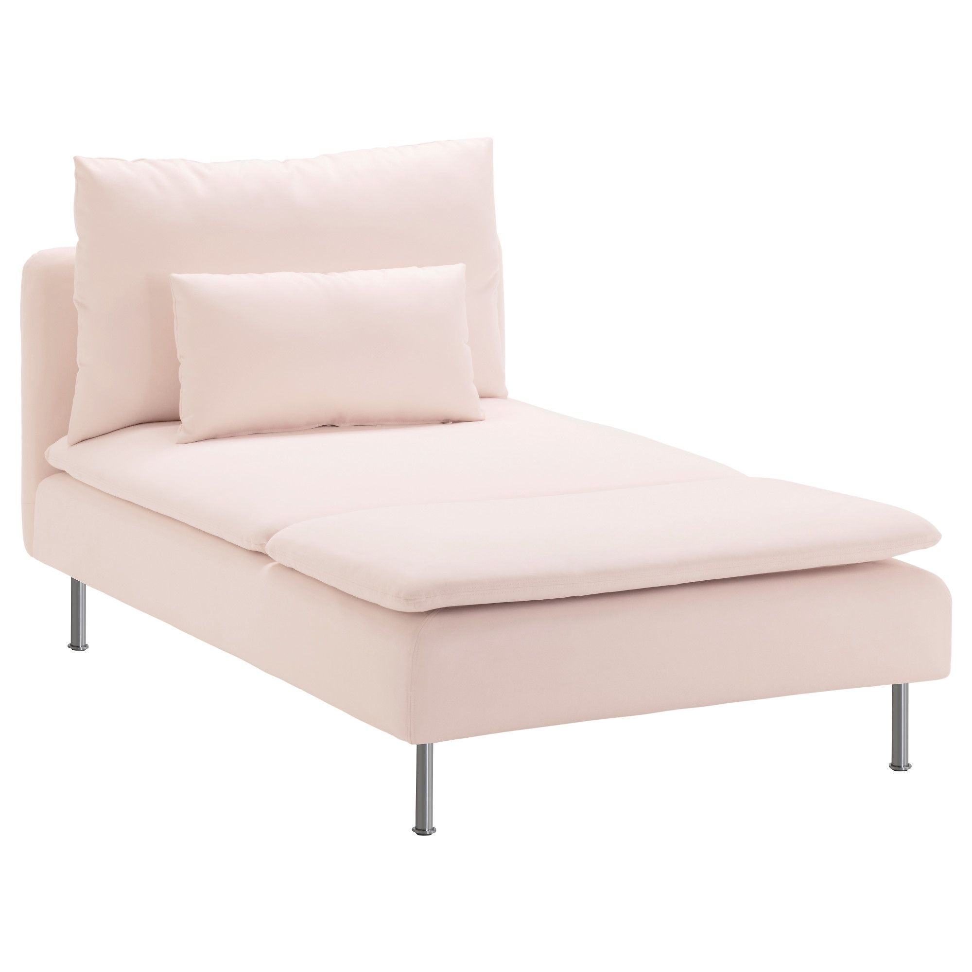 Trendy Söderhamn Chaise – Samsta Light Pink – Ikea Regarding Pink Chaises (View 2 of 15)