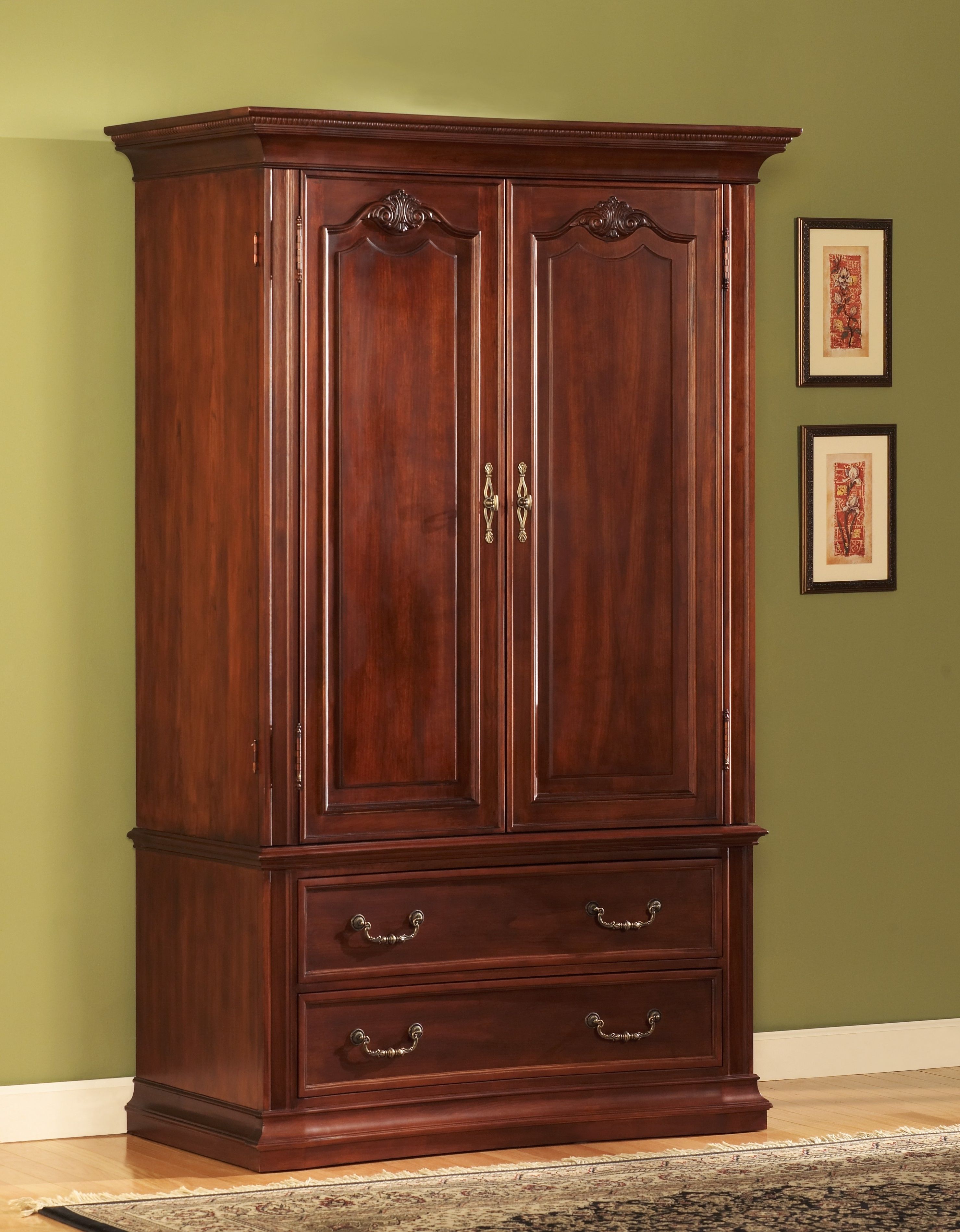 Wardrobes And Armoires Inside Preferred Best Wardrobe Armoire — Battey Spunch Decor (View 3 of 15)