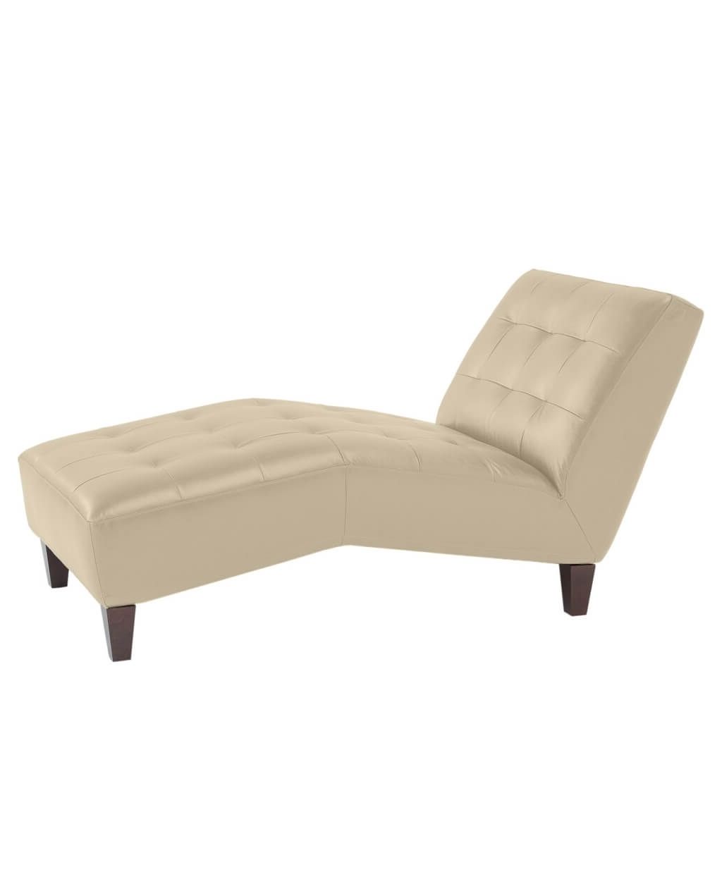 Well Known Alessia Chaise Lounge Tufted Chairs Intended For Furniture: Tufted Chaise Ideas For Your Living Room Furniture (View 10 of 15)