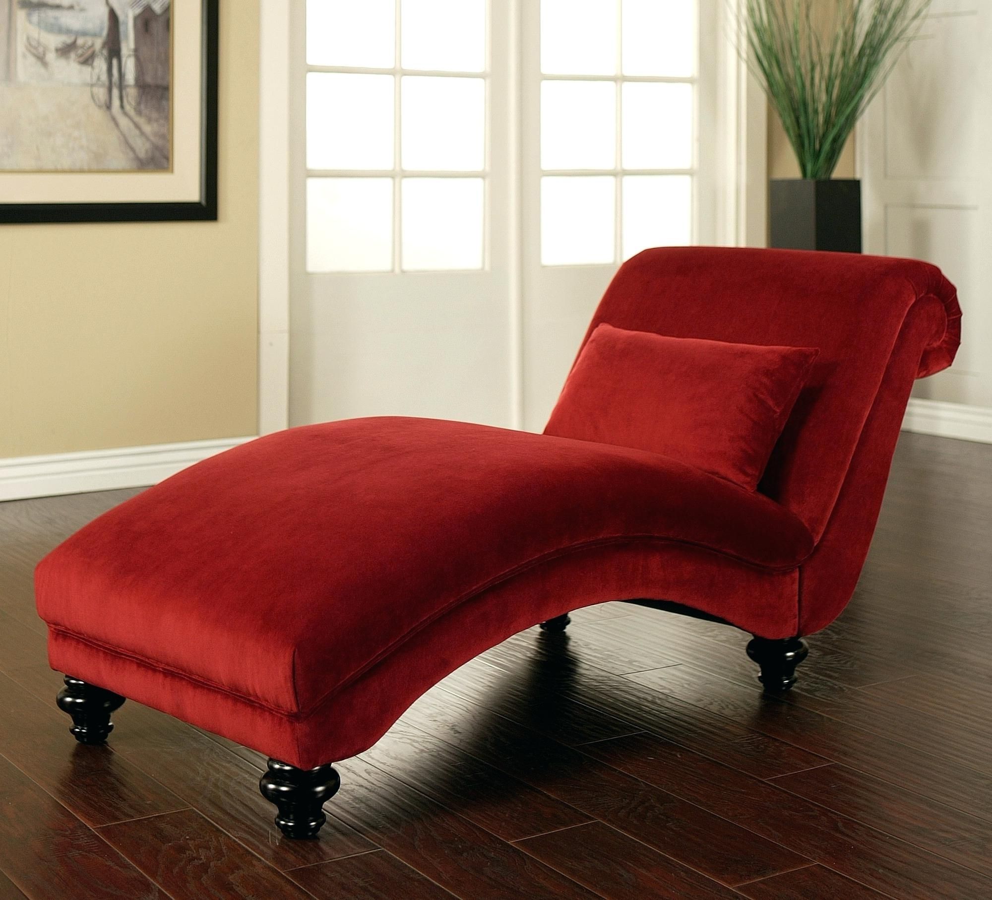 Well Known Curved Chaise Lounges For Best Ideas Of Chaise Lounge Red On Chaise Lounges Minimalist (Photo 4 of 15)