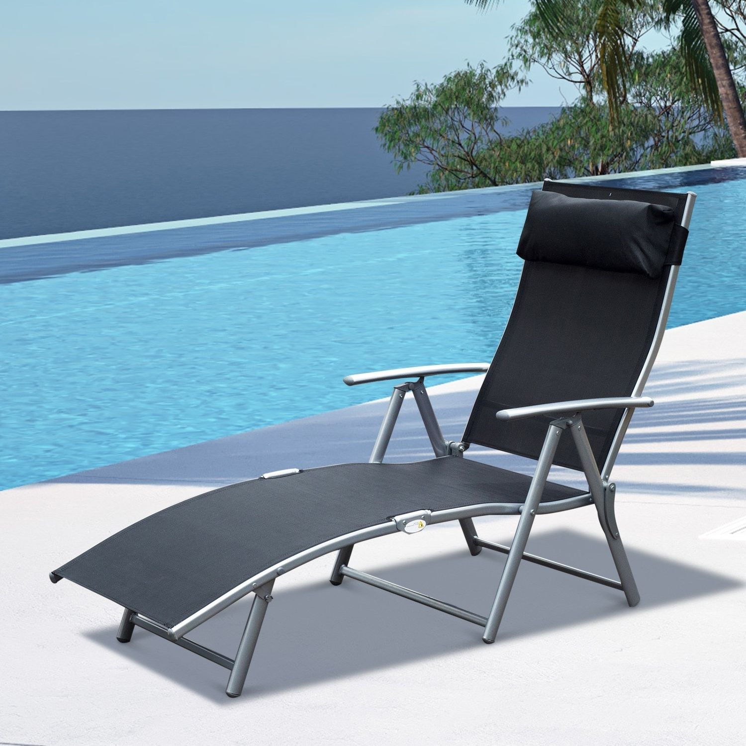 Well Known Lounge Chair : Folding Lawn Chairs Sturdy Outdoor Chaise Lounge Inside Heavy Duty Outdoor Chaise Lounge Chairs (View 4 of 15)