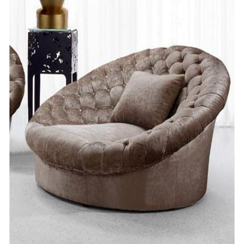 Well Known Round Sofa Chair Jeanie Contemporary Sofasmitchell Gold In Circular Sofa Chairs (View 7 of 10)