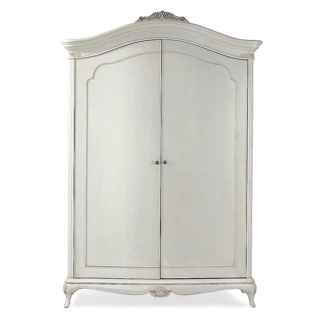 Well Liked French White Wardrobes For Ivory French Inspired Wide Fitted Wardrobe (View 5 of 15)