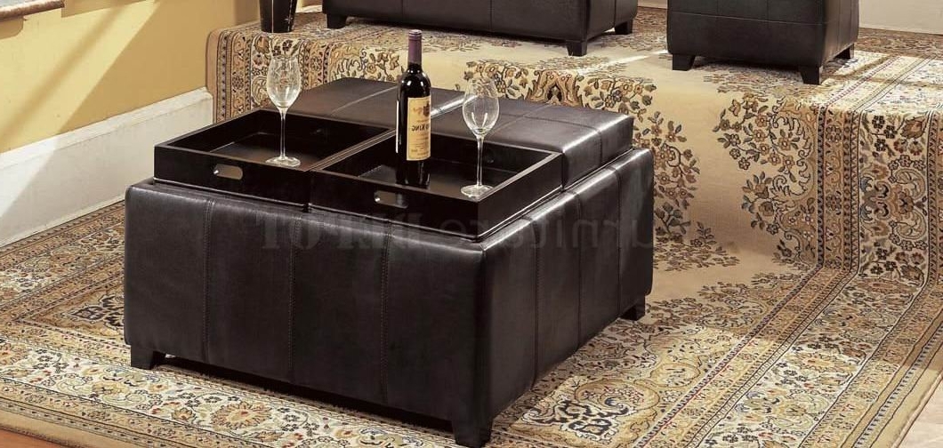 Featured Photo of 10 Best Ideas Ottomans with Tray