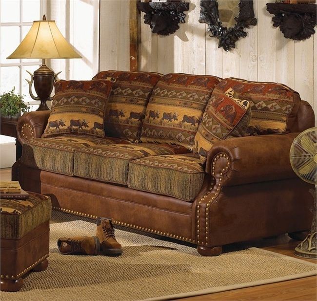Well Liked Rustic High Country Sofa – Reclaimed Furniture Design Ideas Within Country Sofas And Chairs (View 1 of 10)