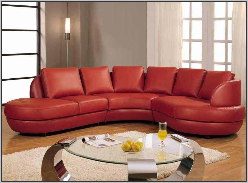 Well Liked Sofa Beds Design: Outstanding Unique Faux Leather Sectional Sofa For Red Faux Leather Sectionals (View 1 of 10)