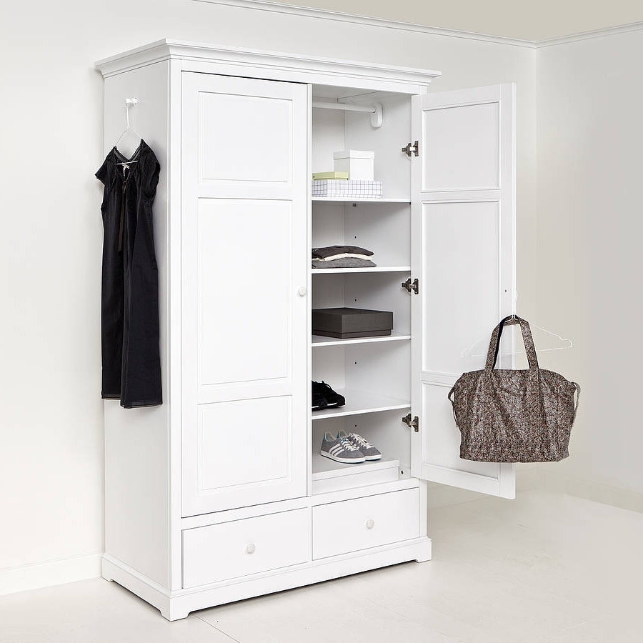 Well Liked Two Door White Wardrobes For White Two Door Wardrobenubie Modern Kids Boutique (Photo 1 of 15)