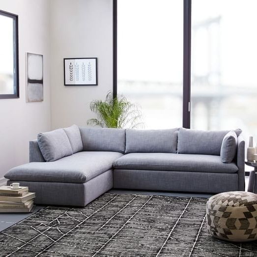 West Elm With Regard To Sectional Sofas With 2 Chaises (Photo 1 of 10)