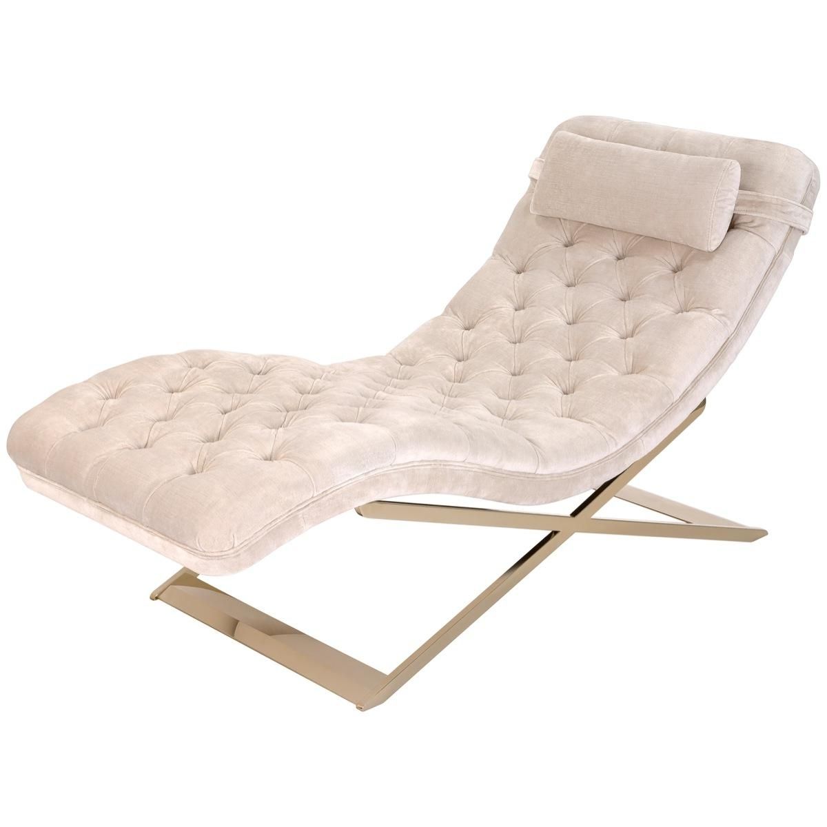 White Chaise Lounge Chairs Within Widely Used Nampa Upholstered Chaise Lounge Chair – Safavieh Couture (View 6 of 15)