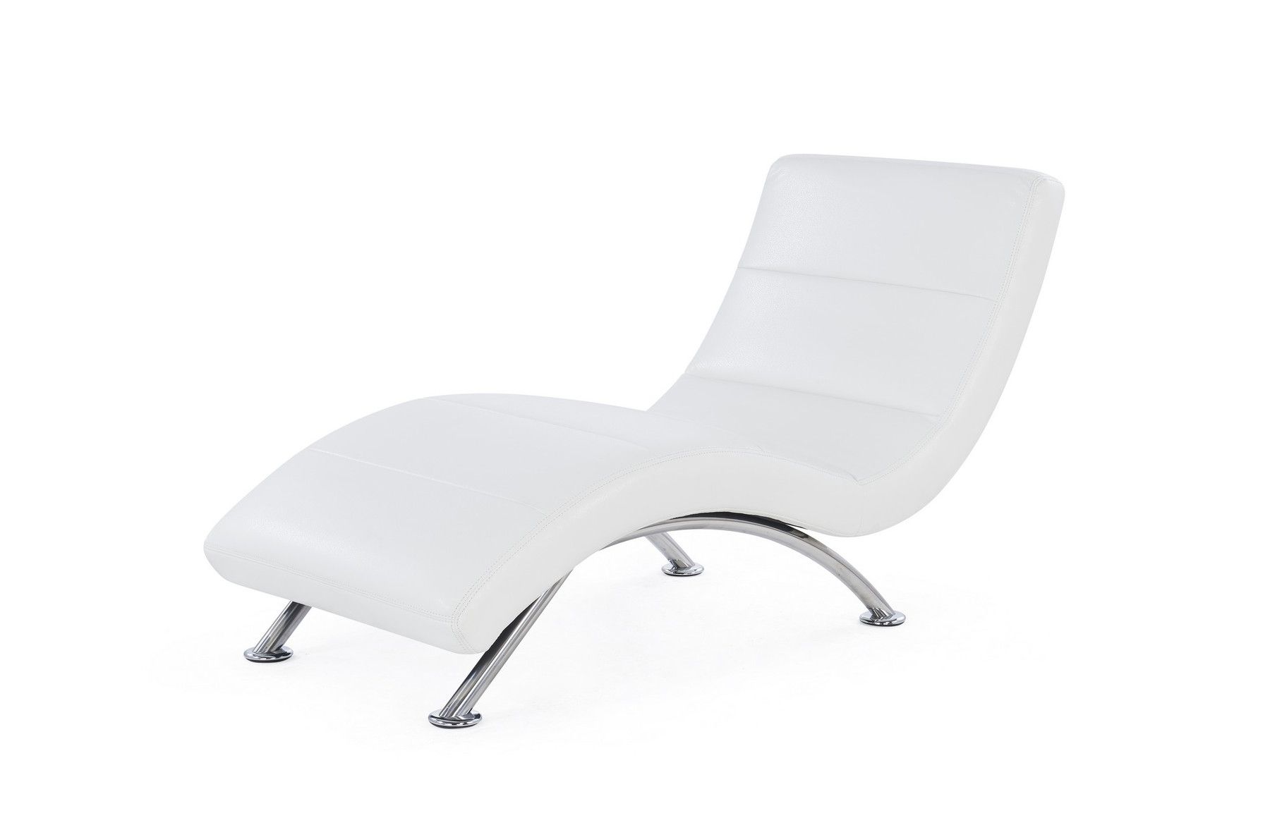 White Chaises Within Most Up To Date G820 White Chaise 820 Global Furniture Usa Chaises, Lounge Chairs (View 11 of 15)