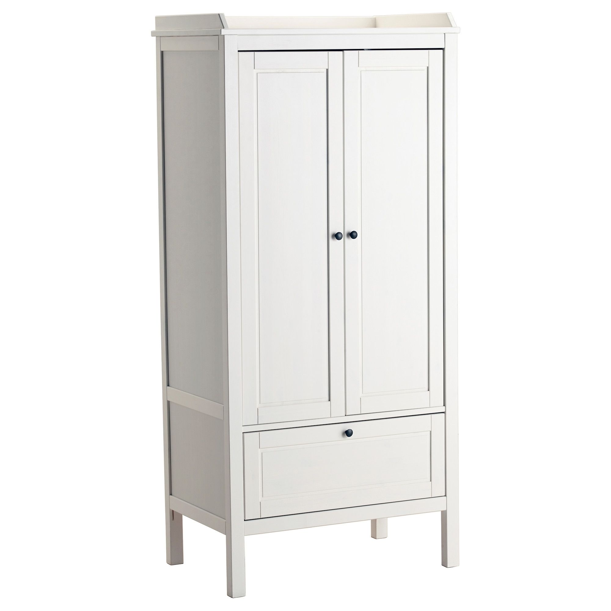White Wood Wardrobes With Drawers Throughout Famous White Wood For Wardrobes Effect Wardrobe Wooden Slatted Doors (View 9 of 15)