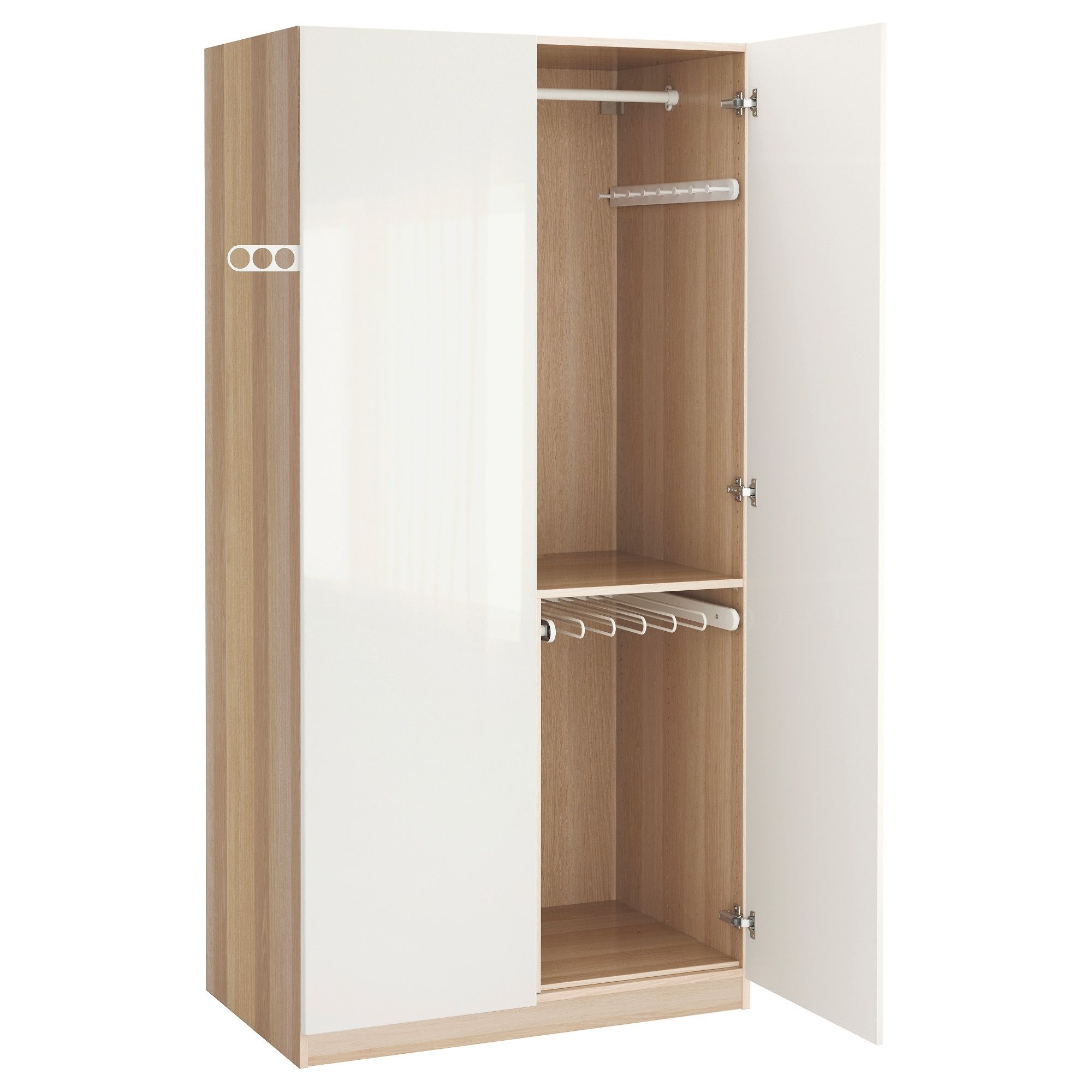 Widely Used High Gloss White Wardrobe Toronto Wardrobes 2017 That Can Make Regarding Oak And White Wardrobes (View 9 of 15)