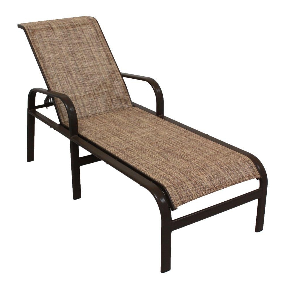 Widely Used Sling Chaise Lounges Throughout Rust Resistant – Outdoor Chaise Lounges – Patio Chairs – The Home (View 2 of 15)