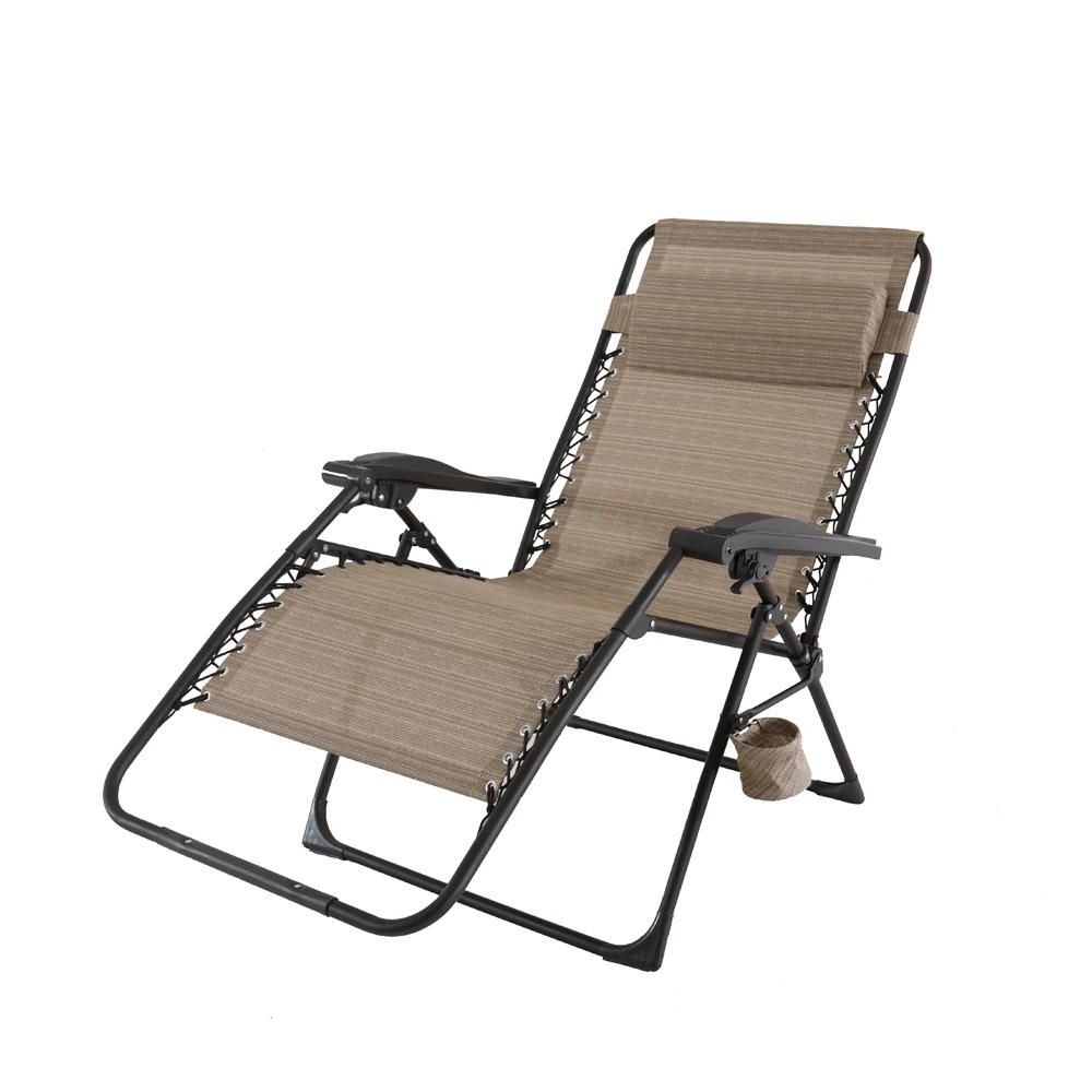 Zero Gravity Chaise Lounges In Current Hampton Bay Mix And Match Oversized Zero Gravity Sling Outdoor (View 1 of 15)