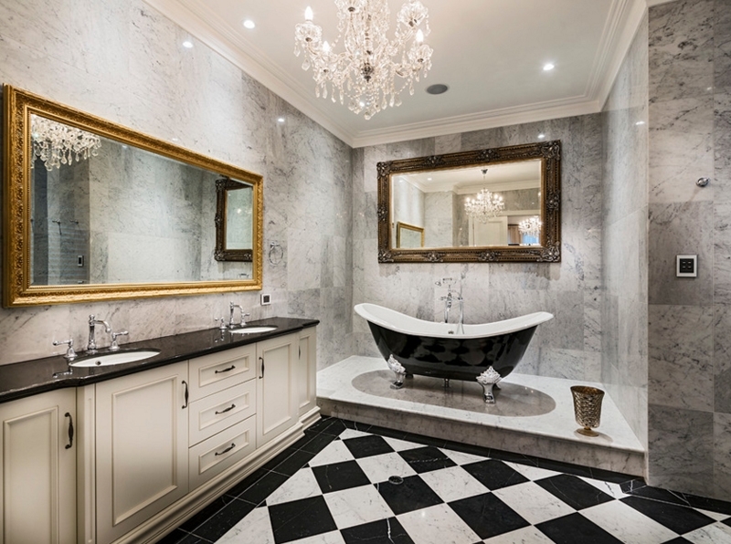 20 Gorgeous Bathroom Crystal Chandeliers (Photo 1 of 10)