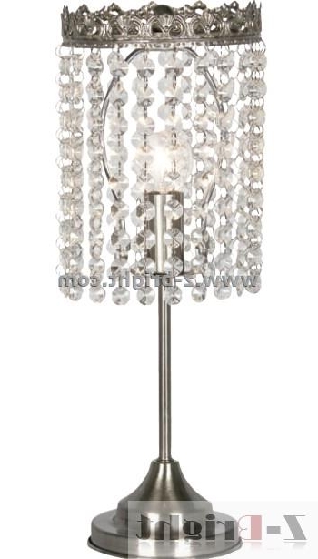 Attractive Chandelier Table Lamp Cute Within Lamps Design 14 In Popular Mini Chandelier Table Lamps (Photo 1 of 10)