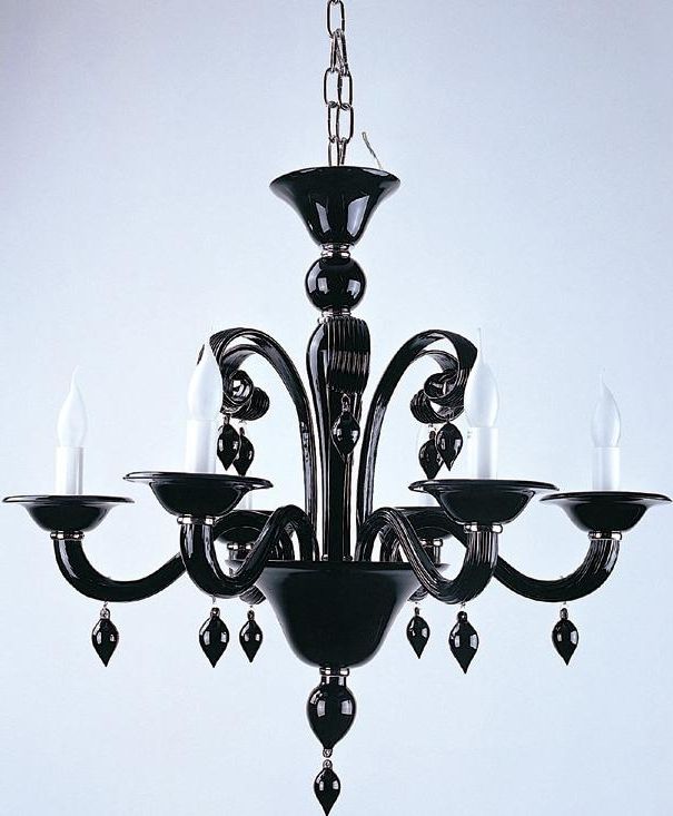 Black Contemporary Chandelier Within 2017 Chandelier (View 7 of 10)
