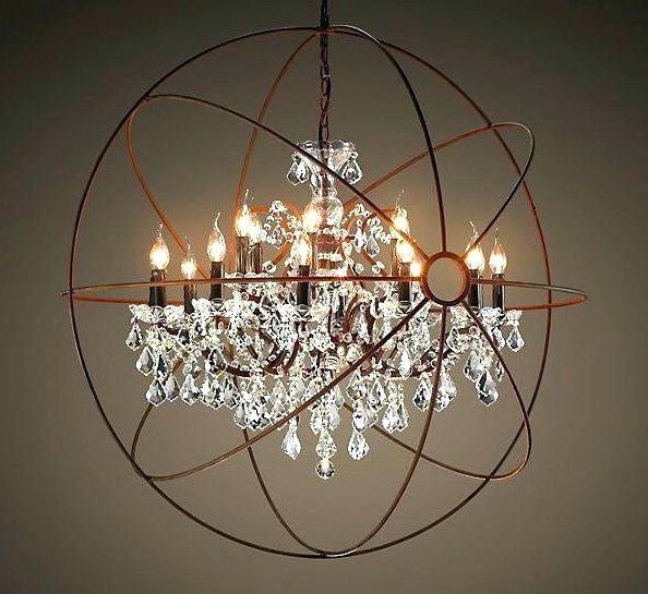 Featured Photo of 10 Best Ideas Caged Chandelier