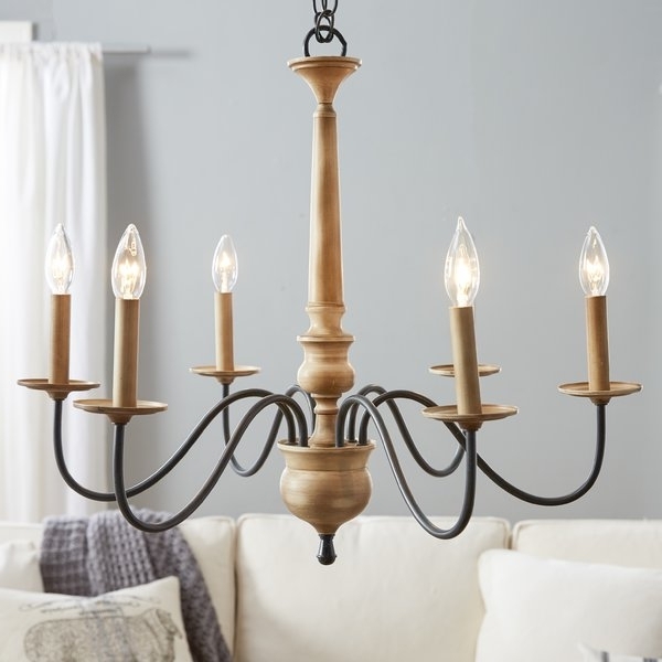 Candle Look Chandeliers With Trendy Candle Look Chandelier – Sougi (Photo 1 of 10)