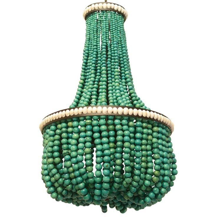 Chandeliers For Trendy Diy Turquoise Beaded Chandeliers (View 5 of 10)