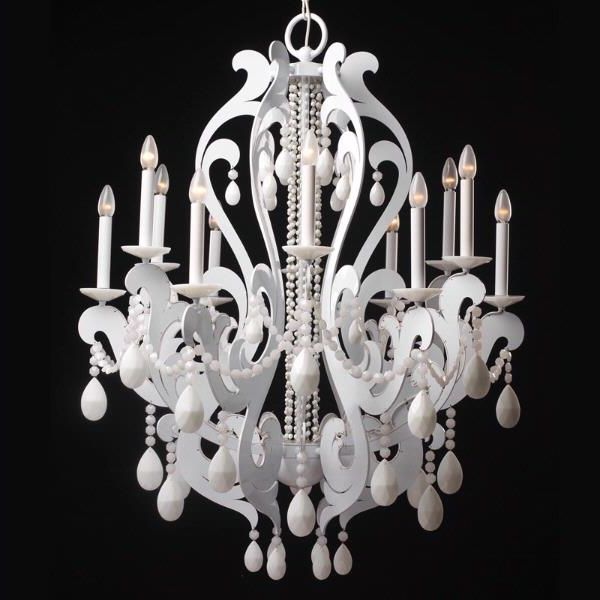 Chandeliers Light: The Perfect Lighting For Every Room Of The Home In Most Current White Chandeliers (View 3 of 10)