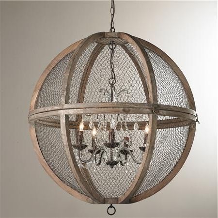 Chandeliers, Lights And House With Newest Large Globe Chandelier (View 5 of 10)