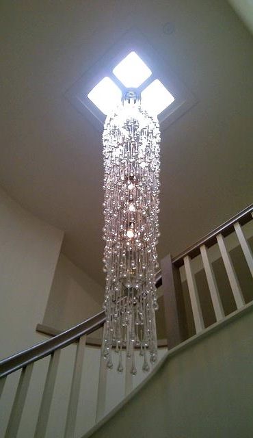 Chandeliers Los Angeles As Well As Custom Designed Chandelier Pertaining To Most Recently Released Staircase Chandeliers (View 5 of 10)