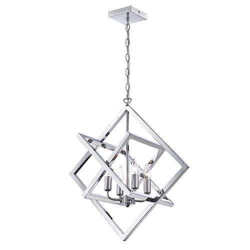 Featured Photo of  Best 10+ of Modern Chrome Chandeliers