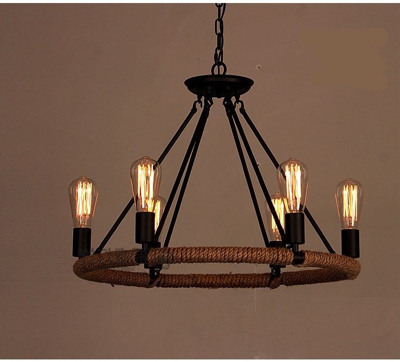 Contemporary Antique Chandeliers Pertaining To Retro E27 Bulb Black Throughout Best And Newest Antique Black Chandelier (View 1 of 10)