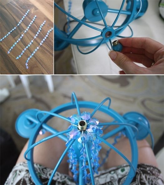 Diy Turquoise Beaded Chandeliers Pertaining To Preferred Diy Turquoise Beaded Chandelier – Musethecollective (View 9 of 10)