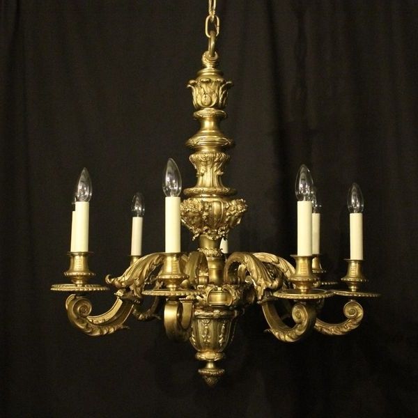 French Chandelier Antique (View 8 of 10)