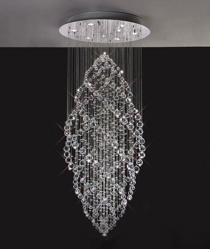 Gabor Floating Crystal Pendant Chandelier Within Fashionable Sparkly Chandeliers (Photo 1 of 10)