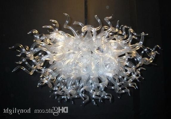 Glass Chandeliers Intended For Latest Made In China Factory Outlets Led Chandeliers Hot Sale Clear Glass (View 6 of 10)