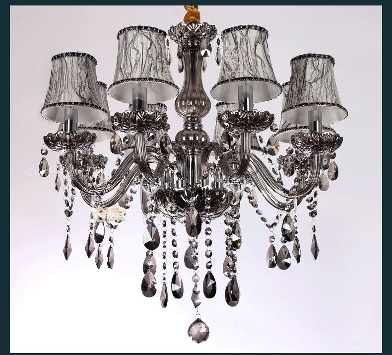 Grey Chandeliers Regarding 2017 Free Shipping Chandelier Luxury Crystal Lighting Fashion Chandeliers (View 8 of 10)